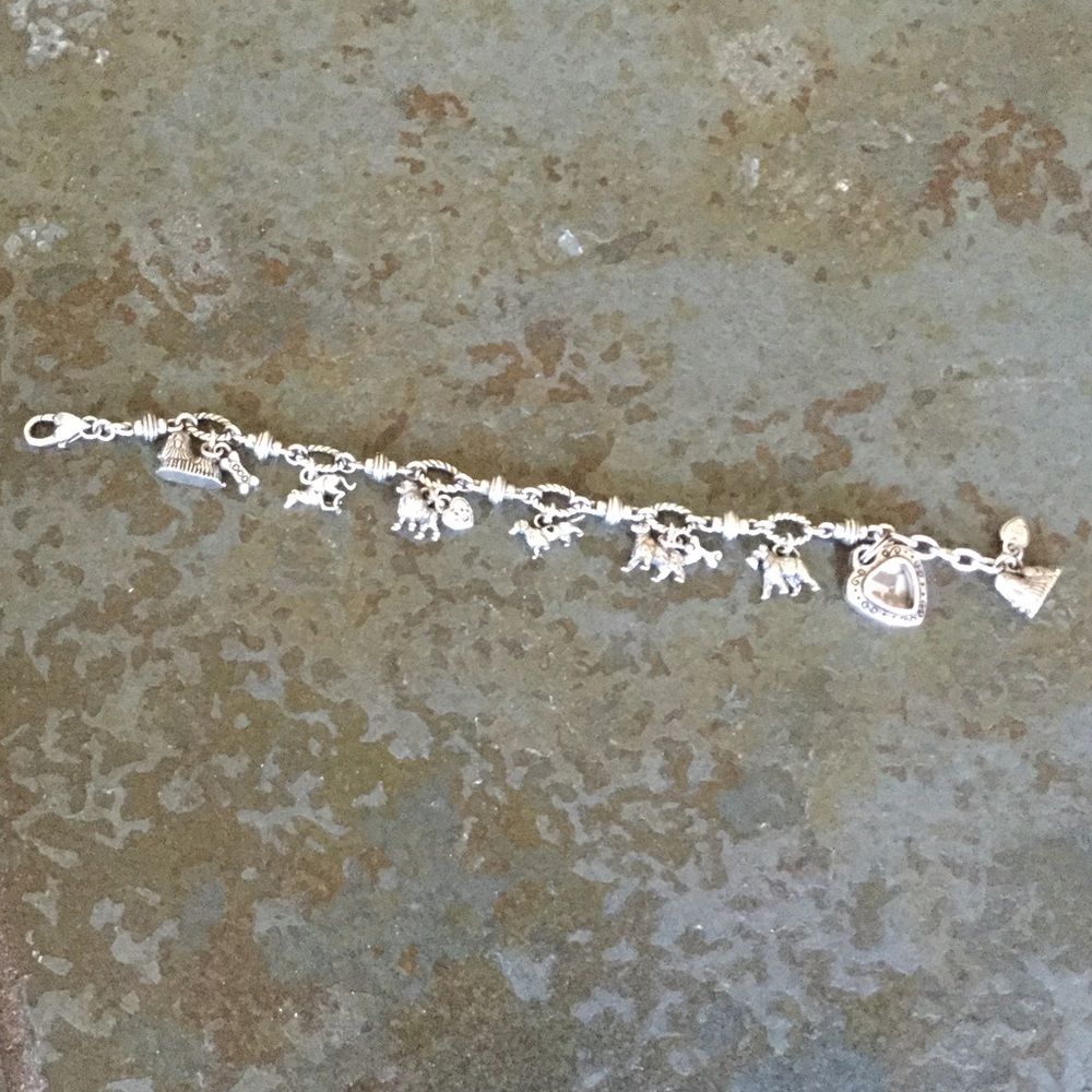 Brighton ‘Love My Dog’ Charm Bracelet